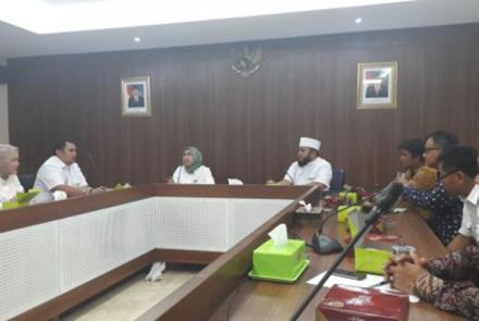 Walikota Helmi Hasan bergerilya di Jakarta menemui berbagai pihak terkait sehubungan adanya hambatan dalam pelaksanaan proyek yang berpihak pada rakyat