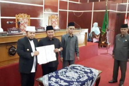 Paripurna DPRD Kota Bengkulu Menyepakati KUA PPAS Kota Bengkulu 2018