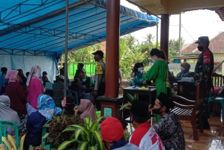 Tak Pernah Bosan Sosialisasi Prokes dan Vaksin