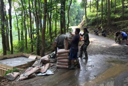 Tandon Cor Air Siap di Kebut 