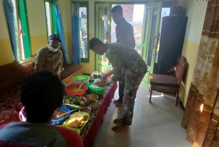 Hidangan Sarapan Pagi Satgas TMMD 112