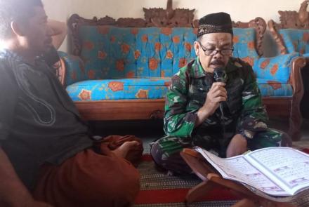 Perkokoh Iman di Lokasi TMMD 112