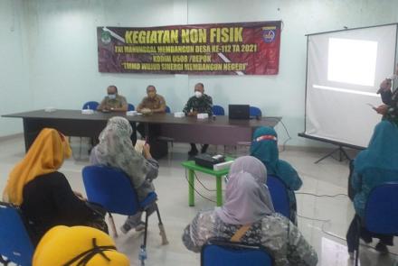 TMMD Ke-112 Ajak Warga Terapkan Pola Hidup Bersih
