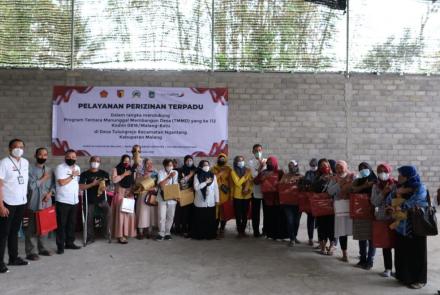 Sasaran Non fisik TMMD 112, DPMPTSP Melaksanakan Pelayanan Perijinan