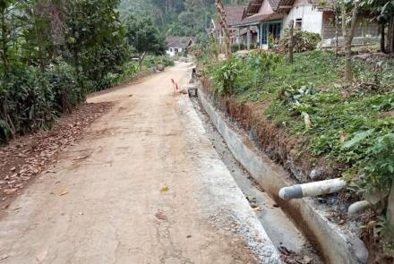 Hasil Karya TMMD 112 dan Pembuatan Drainase