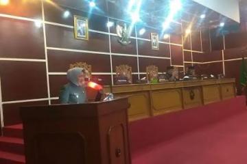 Paripurna Mendengarkan Jawaban Walikota Bengkulu Terhadap Pandangan Umum Fraksi-Fraksi