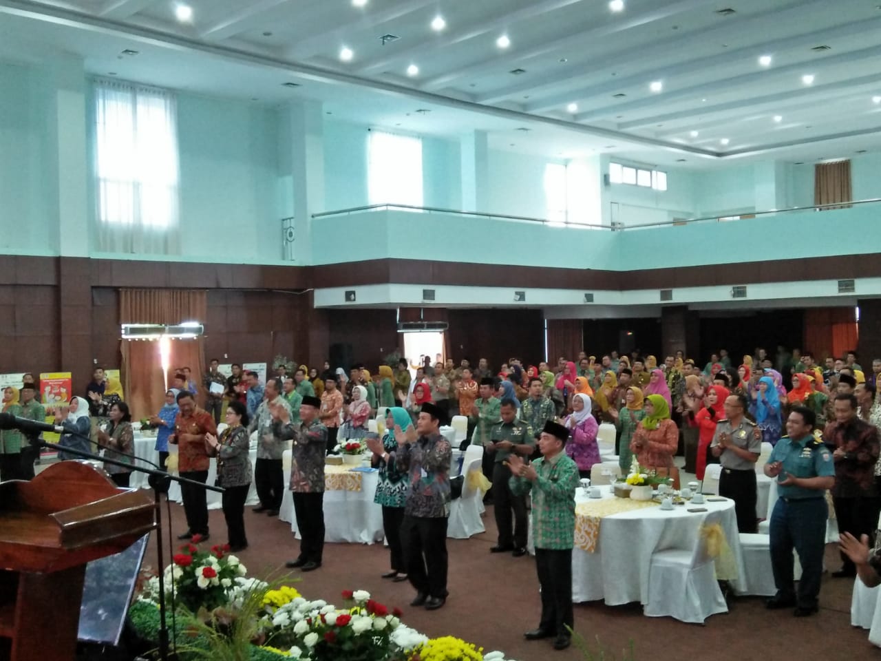 Menkes Nila saat menghadiri Rakerkesda di Bengkulu