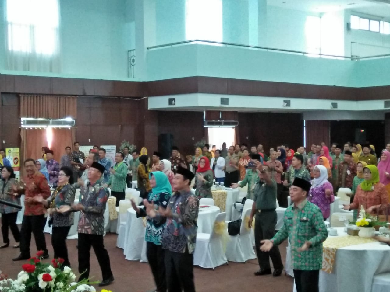 Menkes Nila saat menghadiri Rakerkesda di Bengkulu