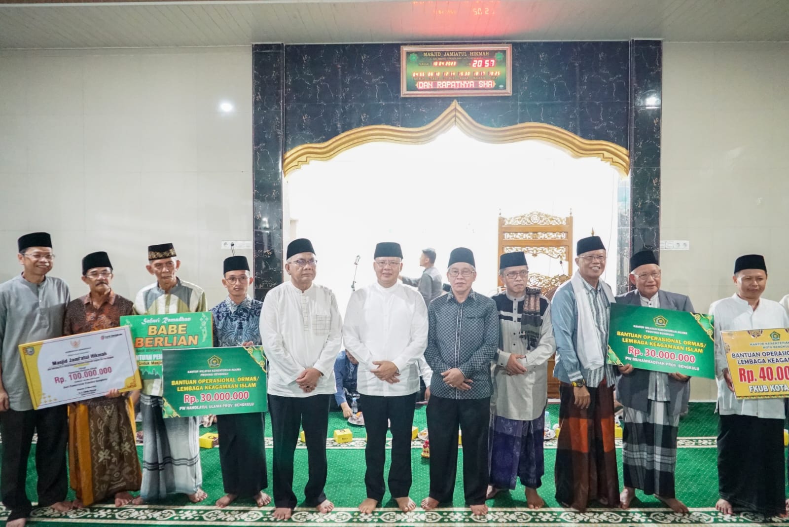 Gubernur Bengkulu Rohidin Mersyah