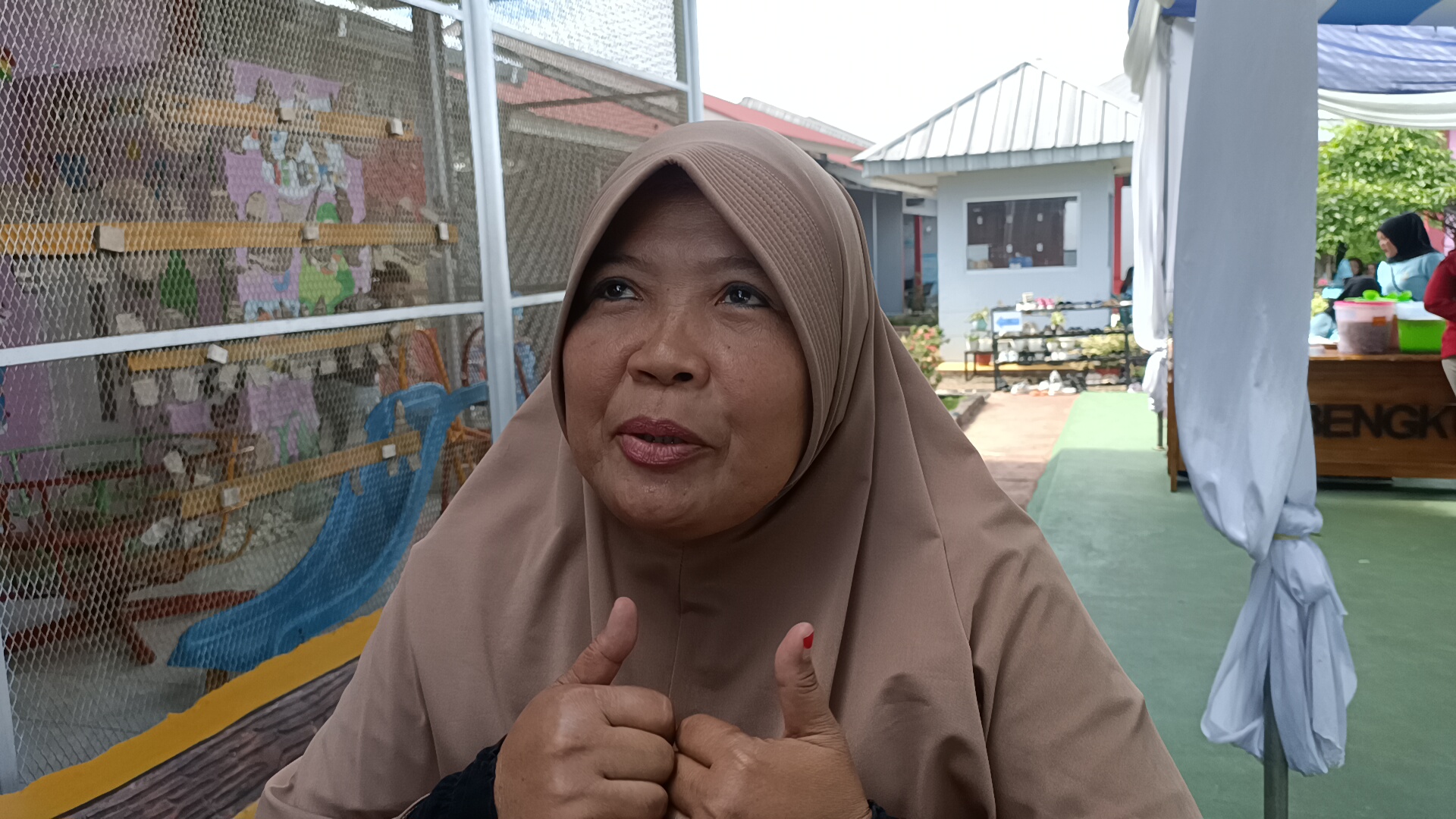 Warga Binaan Lapas Perempuan Bengkulu