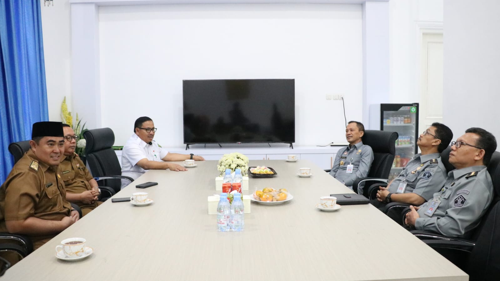 Kunjungi Wali Kota Bengkulu, Kakanwil Kemenkumham: Perkuat Penegakan Hukum dan Ham