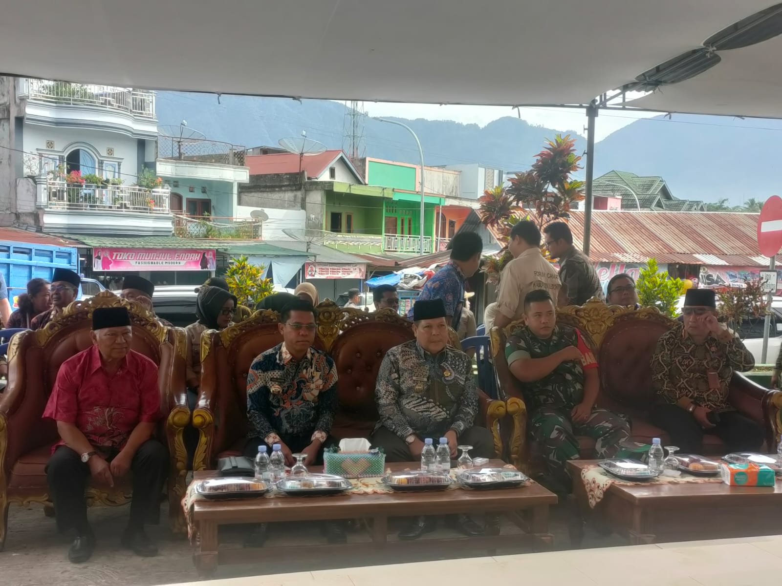 Bupati Kopli Resmi Launching Pasar Tradisional Modern Kabupaten Lebong