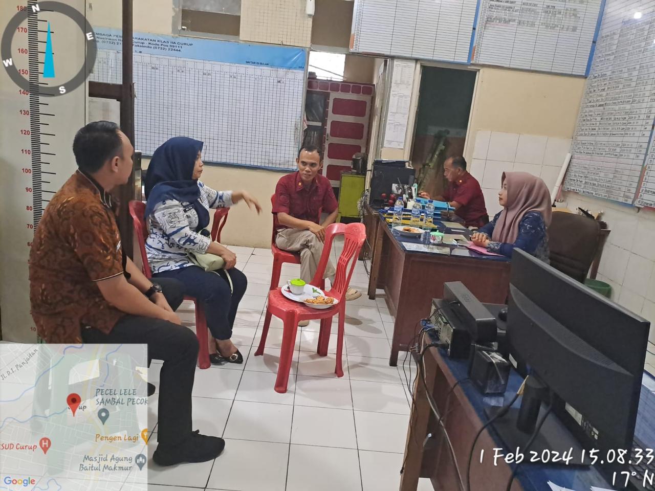 Pastikan Kesiapan Pemilu 2024, Kanwil Kemenkumham Kunjungi Lapas Curup