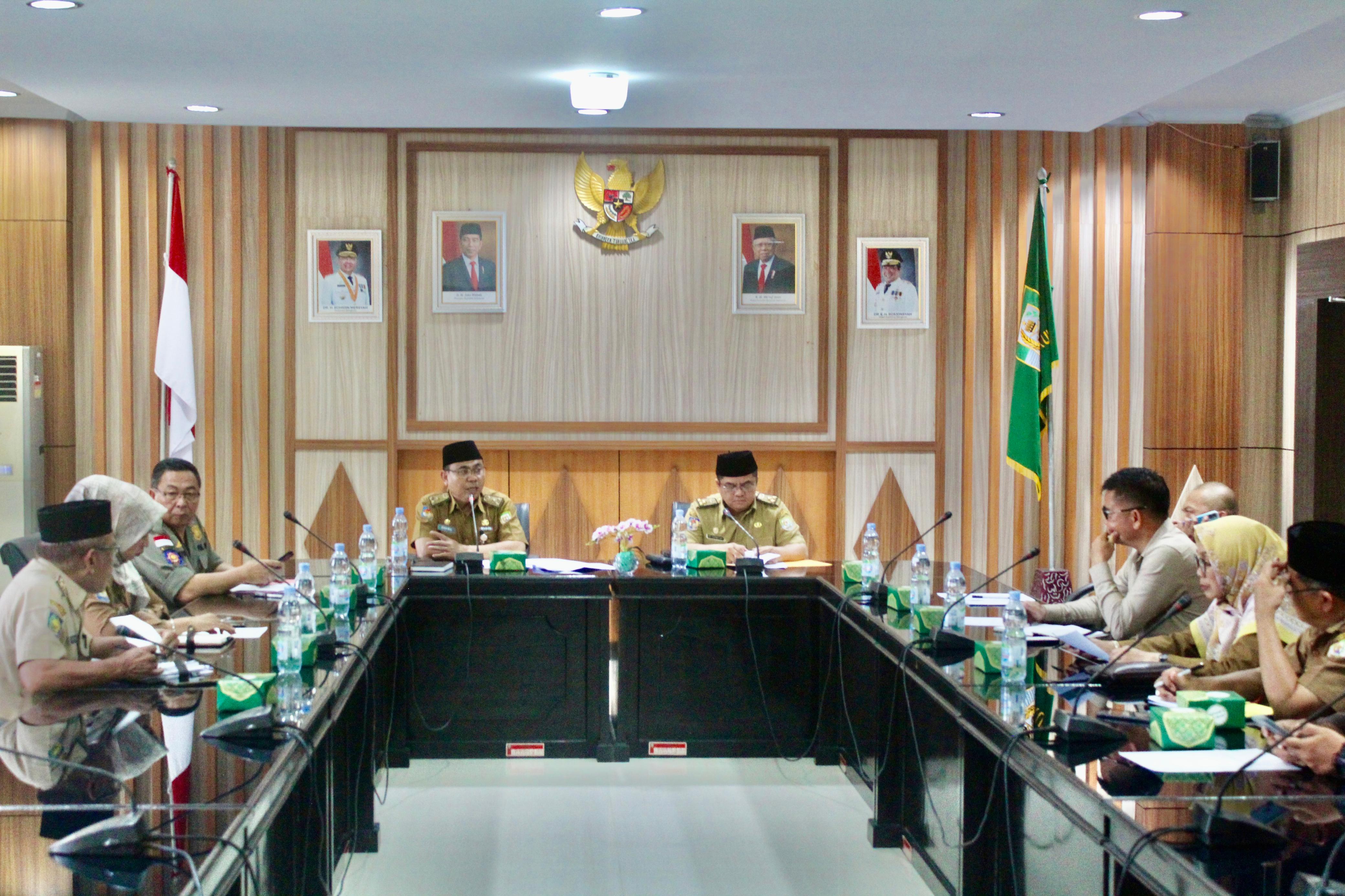 Gelar Rakor Pemantauan Pemilu 2024, Asisten I Khairil Anwar Pastikan Berjalan Lancar dan Aman