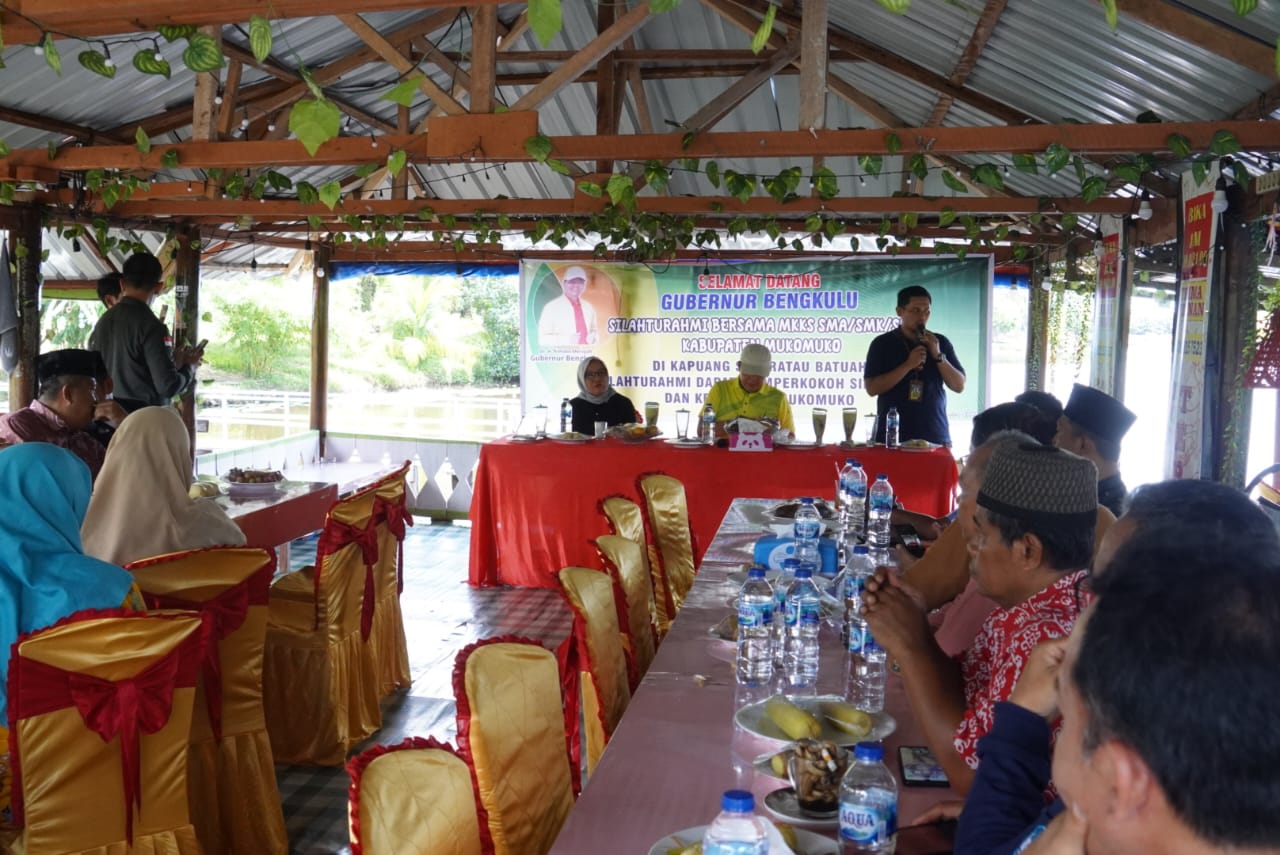 Gubernur Rohidin Gelar Silaturahmi dan Musyawarah Kerja dengan MKKS
