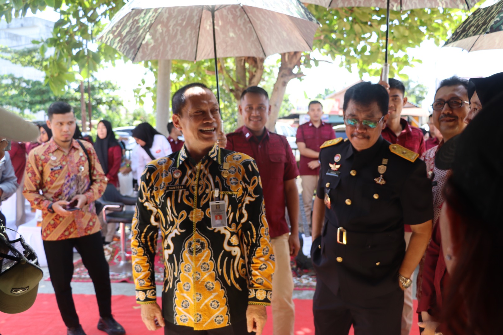 Hari Bhakti Pemasyarakatan Yang ke–60, Kakanwil Kemenkumham Bengkulu  Buka Bazar Produk Hasil Karya Warga Binaan Pemasyarakatan  