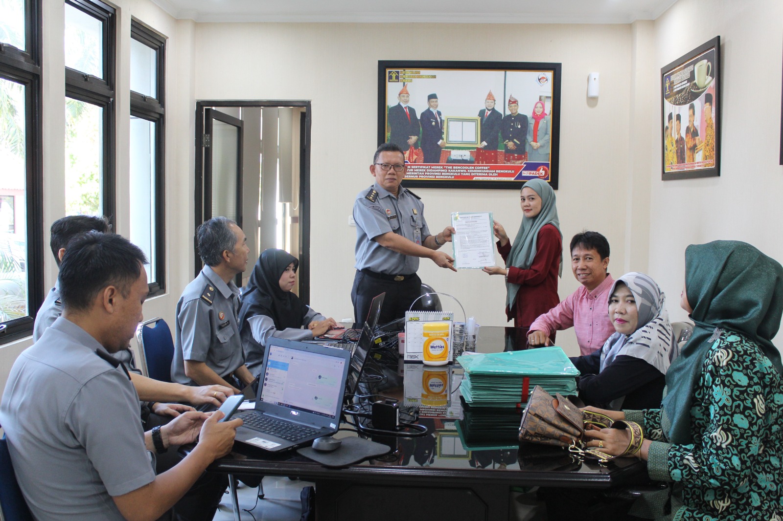 Kanwil Kemenkumham Bengkulu Laksanakan Verifikasi Kelengkapan Dokumen Fisik Calon Pemberi Bantuan Hukum Baru Tahun 2024