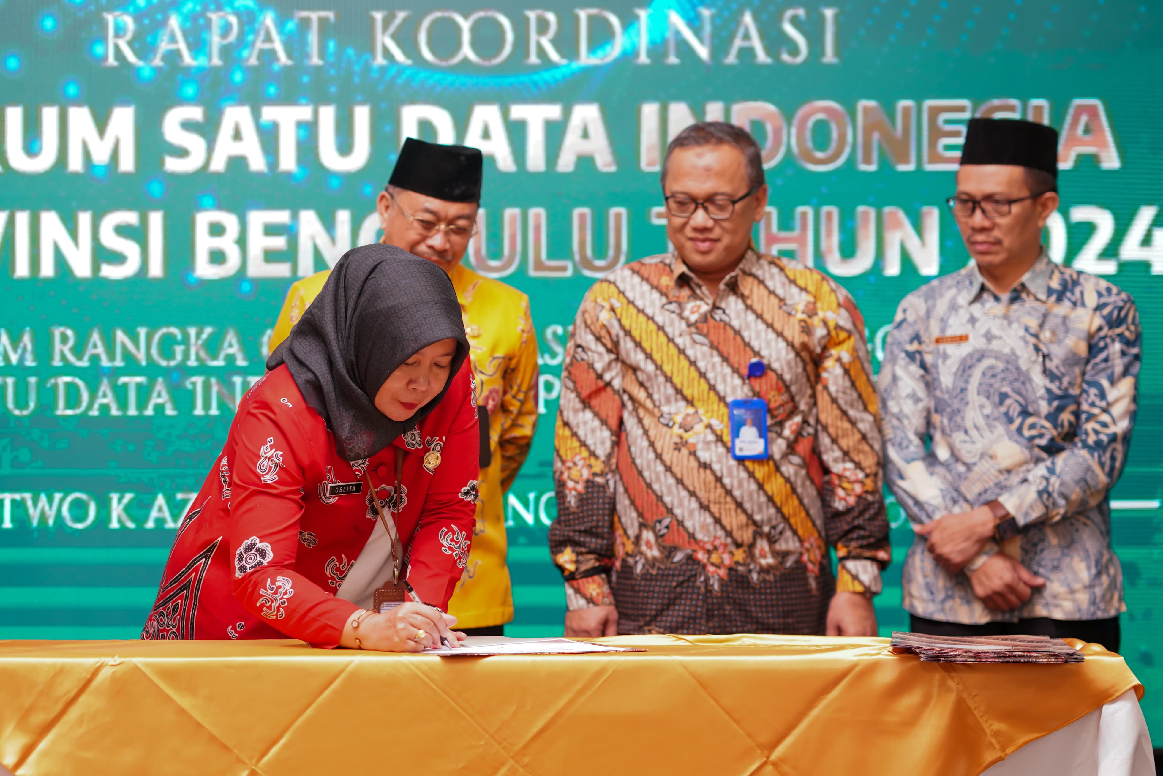 Tingkatkan Kualitas dan Akurasi Data, Pemprov Bengkulu Gelar Rapat Koordinasi SDI Bengkulu