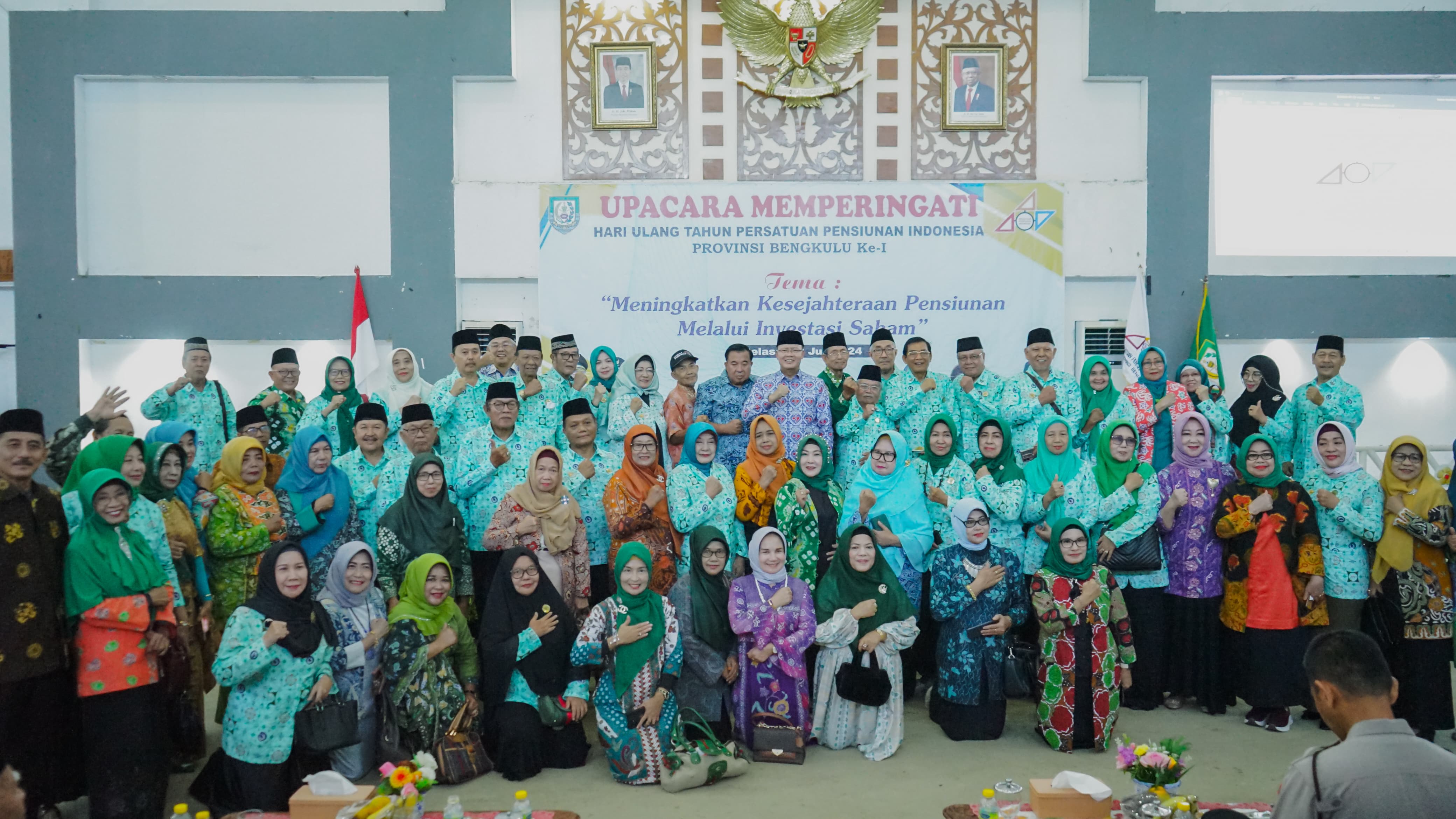 HUT PPI Provinsi ke-1, Investasi Saham Jadi Fokus Pembahasan Peningkatan Kesejahteraan Pensiunan