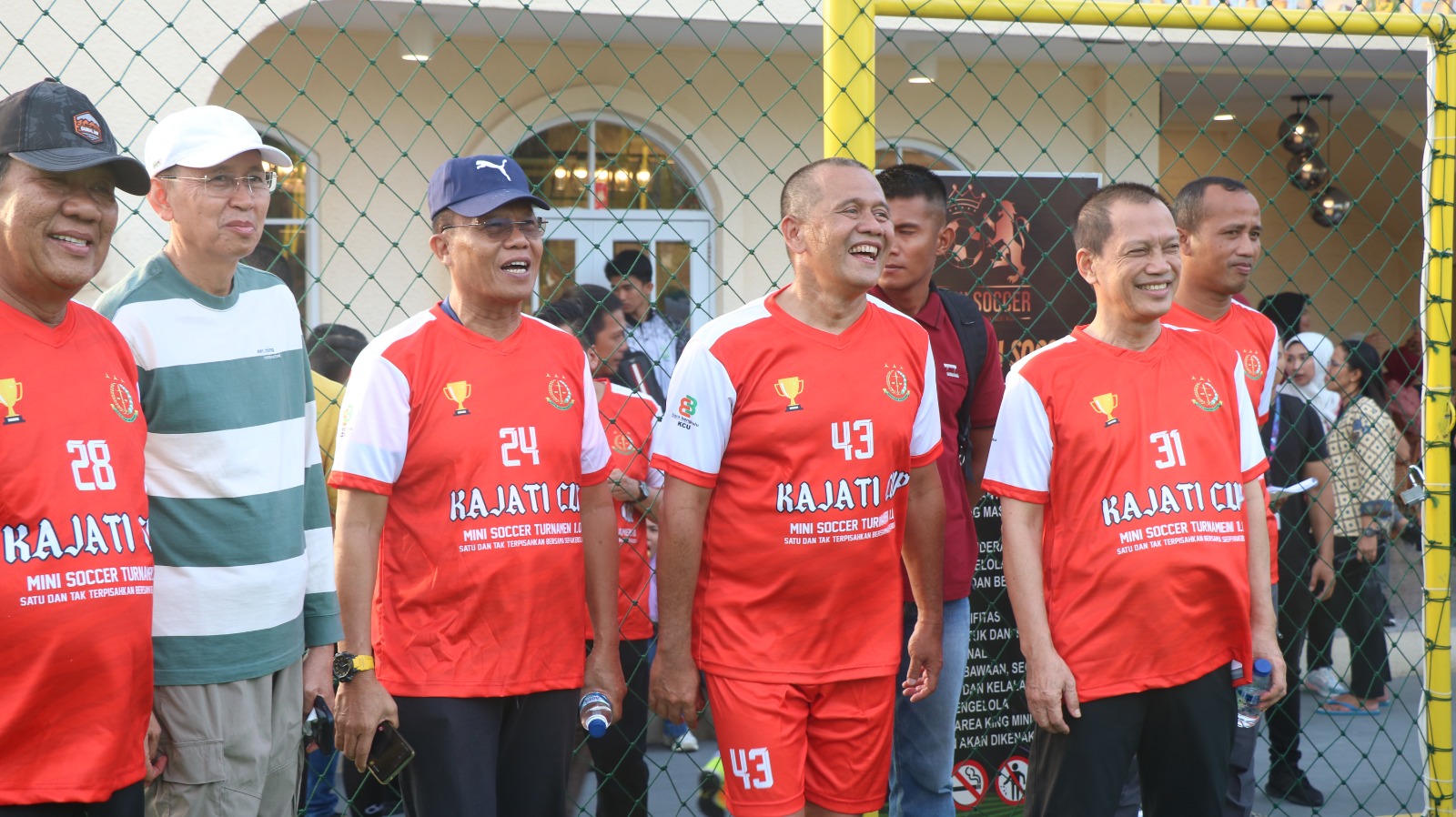 Kemenkumham Bengkulu Hadiri Pembukaan Turnamen Mini Soccer Kajati Cup 1.0