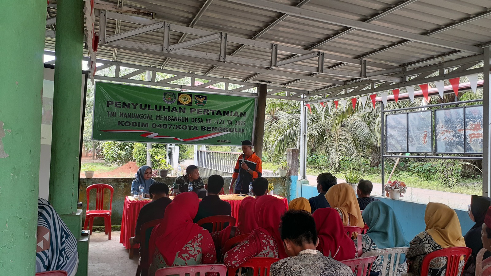 Percepatan Penanganan Stunting, Satgas TMMD ke-123 Kodim 0407 Bersama Pemkab Gelar Penyuluhan