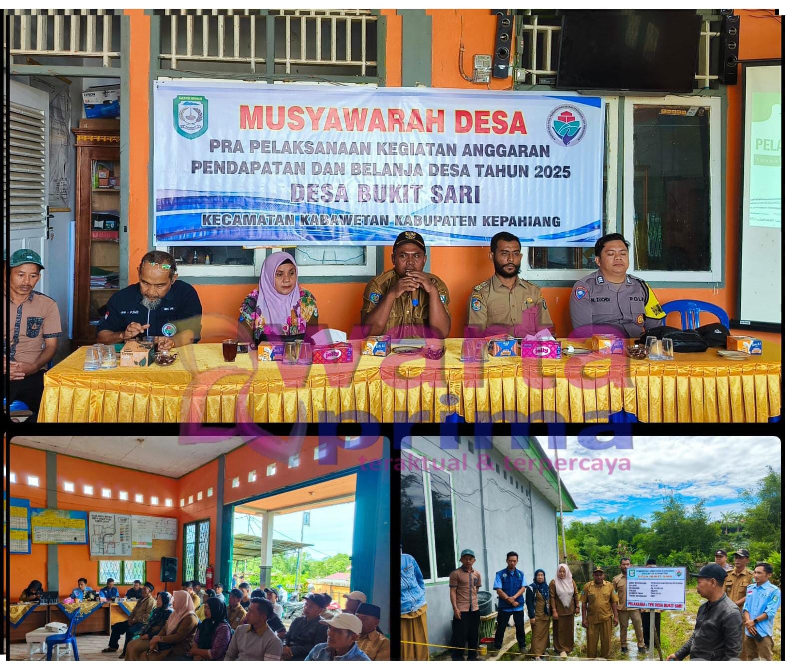 Laksanakan Titik Nol, 2025 Pemdes Bukit Sari Akan Miliki Gedung Posyandu Sendiri