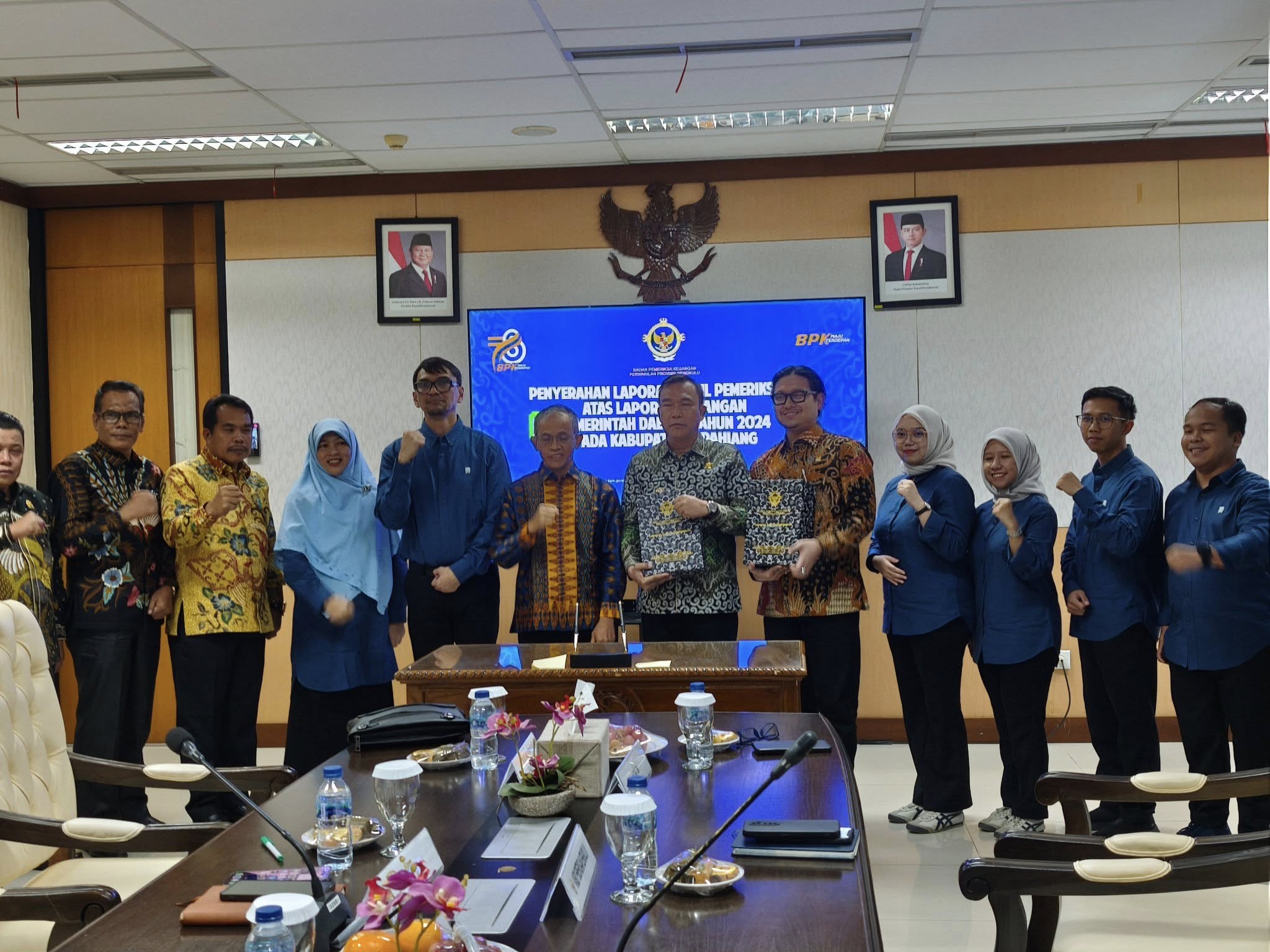 Bupati Zurdi Nata Apresiasi LHP BPK RI atas LKPD Kepahiang Tahun 2024