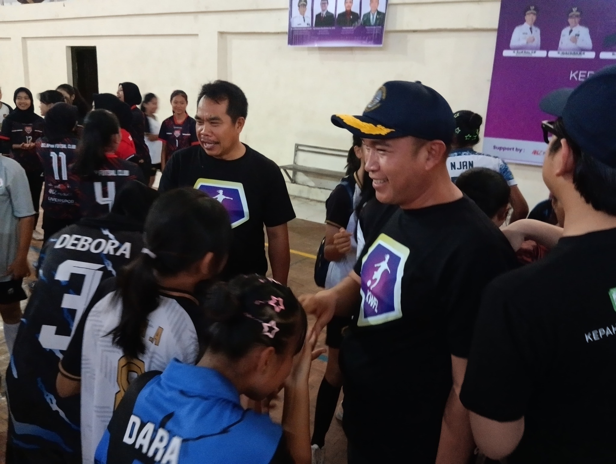 Bupati Zurdi Nata Buka Turnamen Kepahiang Woman Futsal League