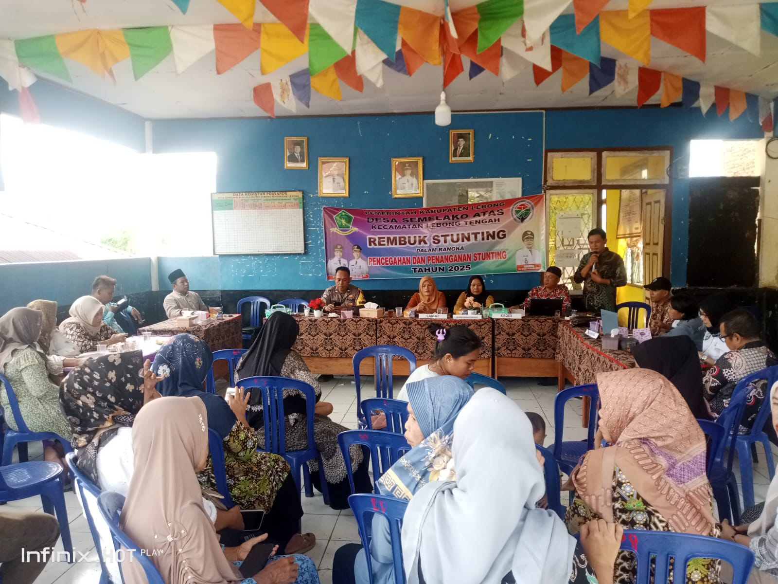 Komitmen Tekan Angka Stunting, Pemdes Semelako Atas Gelar Rembuk Stunting 