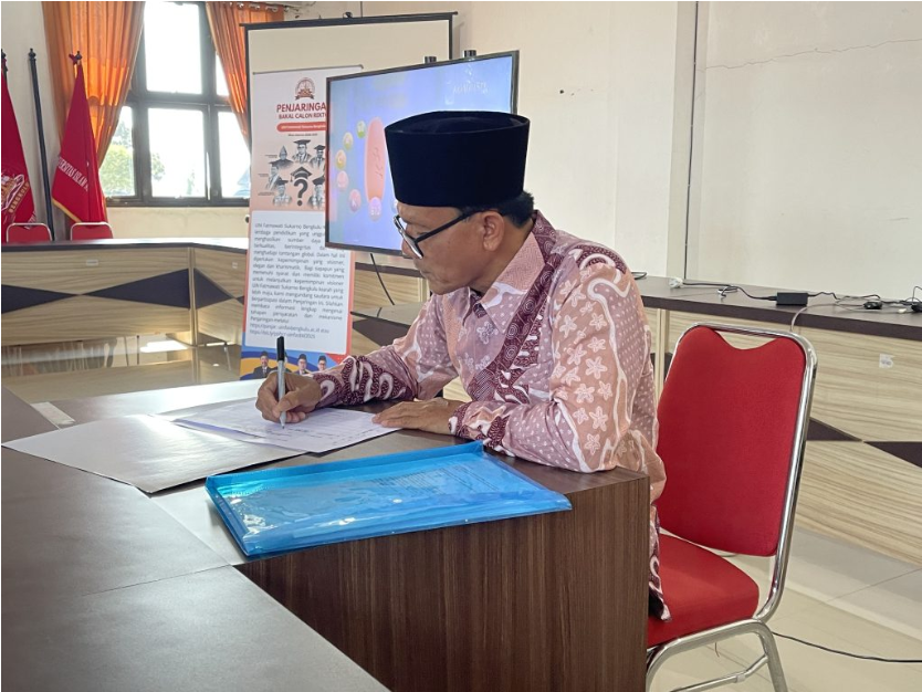 Prof. Samsudin Resmi Mendaftar sebagai Bakal Calon Rektor UIN FAS Bengkulu Periode 2026–2030
