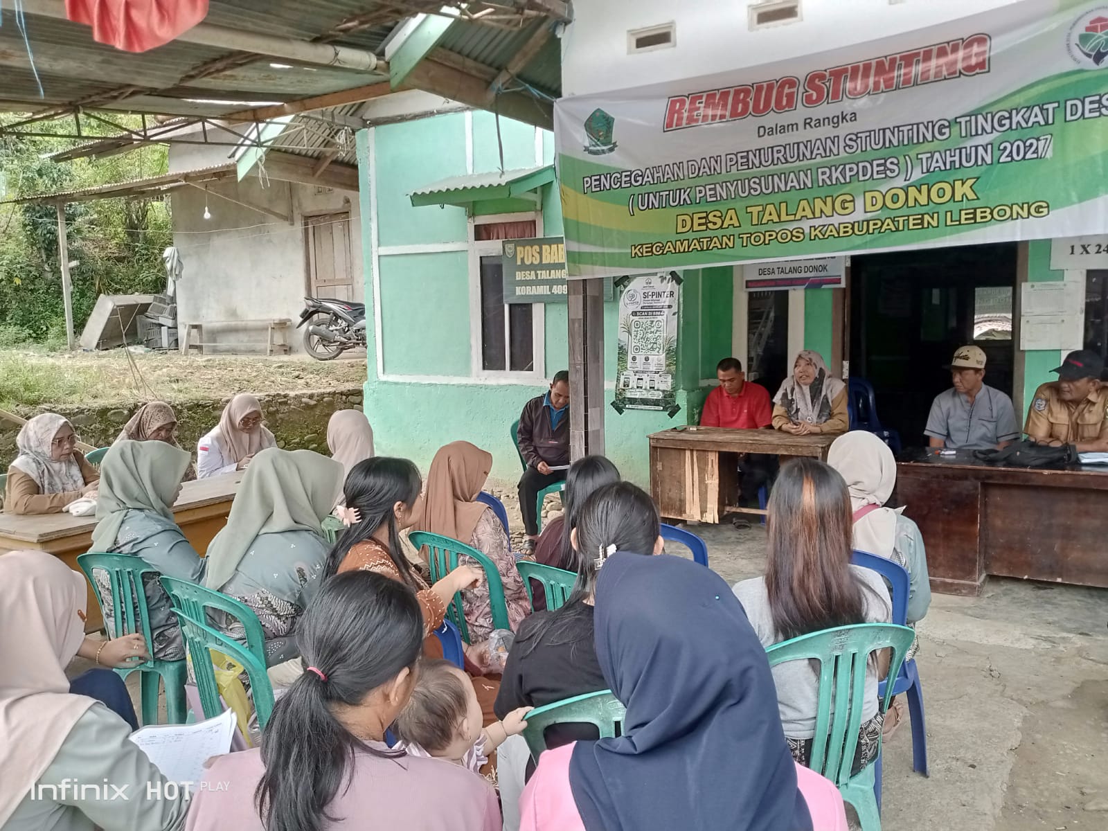 Desa Talang Donok Kecamatan Topos Gelar Rembuk Stunting, Fokus pada Pencegahan dan Penanganan