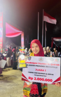 Harumkan Nama Kampus, Mahasiswa FTT UIN FAS Bengkulu Sabet Tiga Juara MTQ Provinsi Bengkulu
