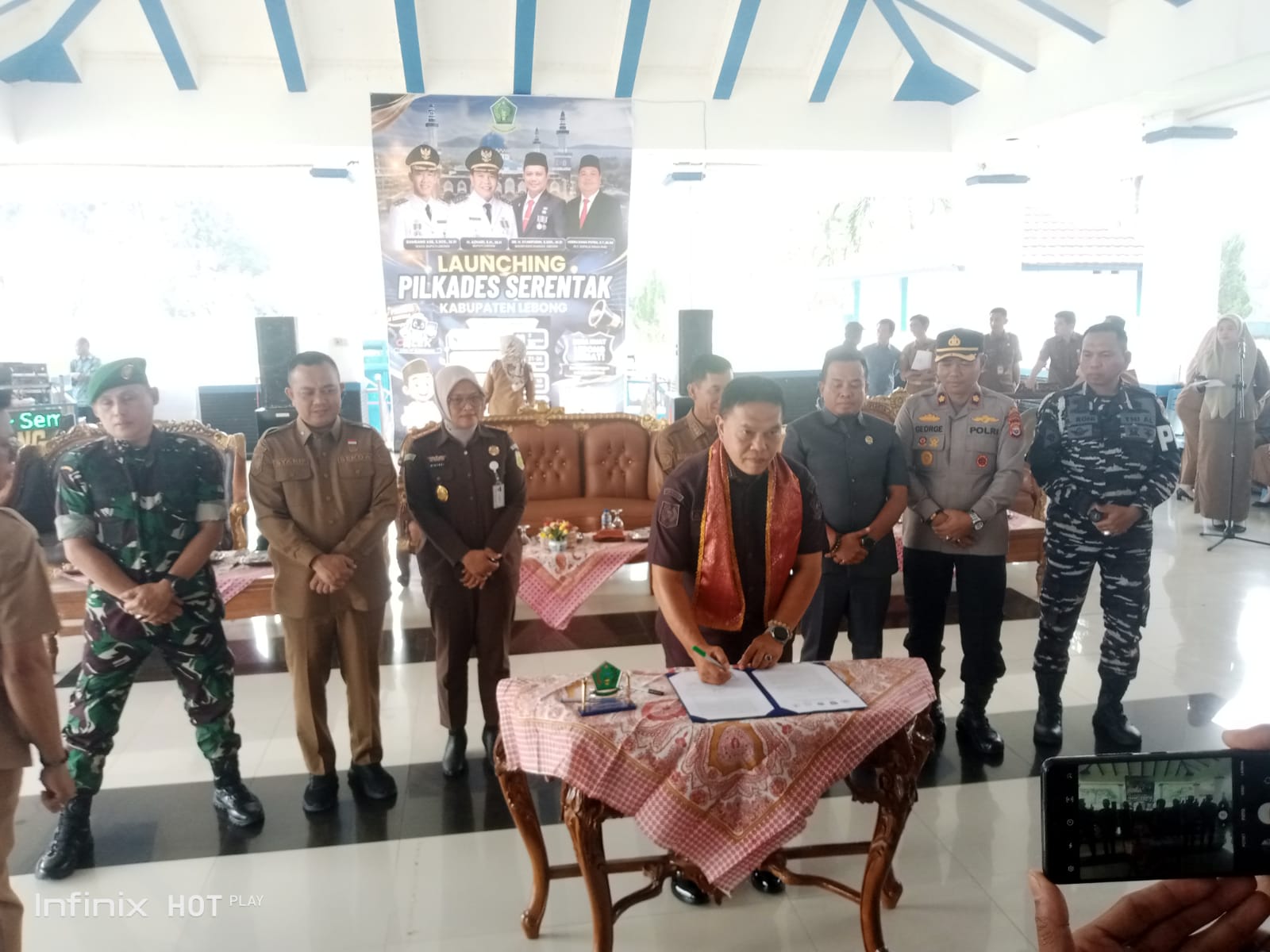 Launching Pilkades Serentak Kabupaten Lebong 2026 Resmi Digelar