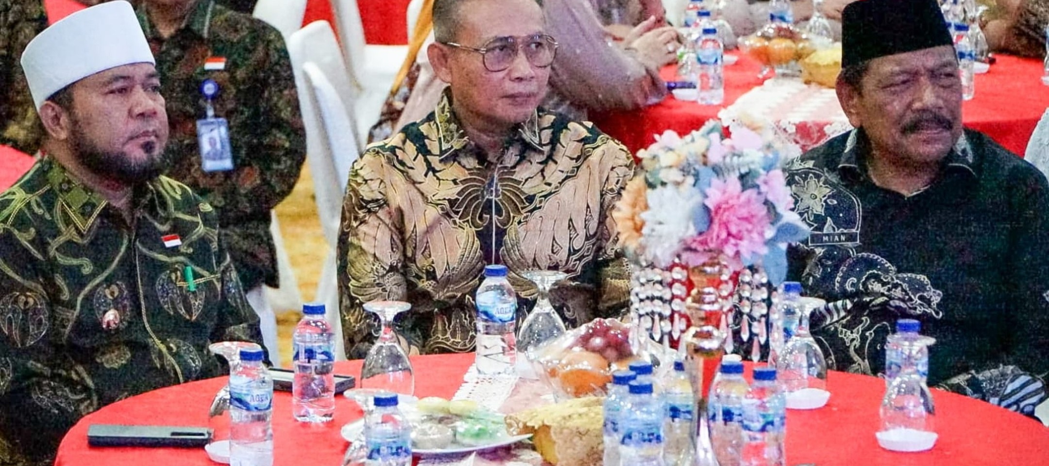 Bupati Kaur Gusril Pausi Hadiri Pengantar Tugas Kapolda Bengkulu