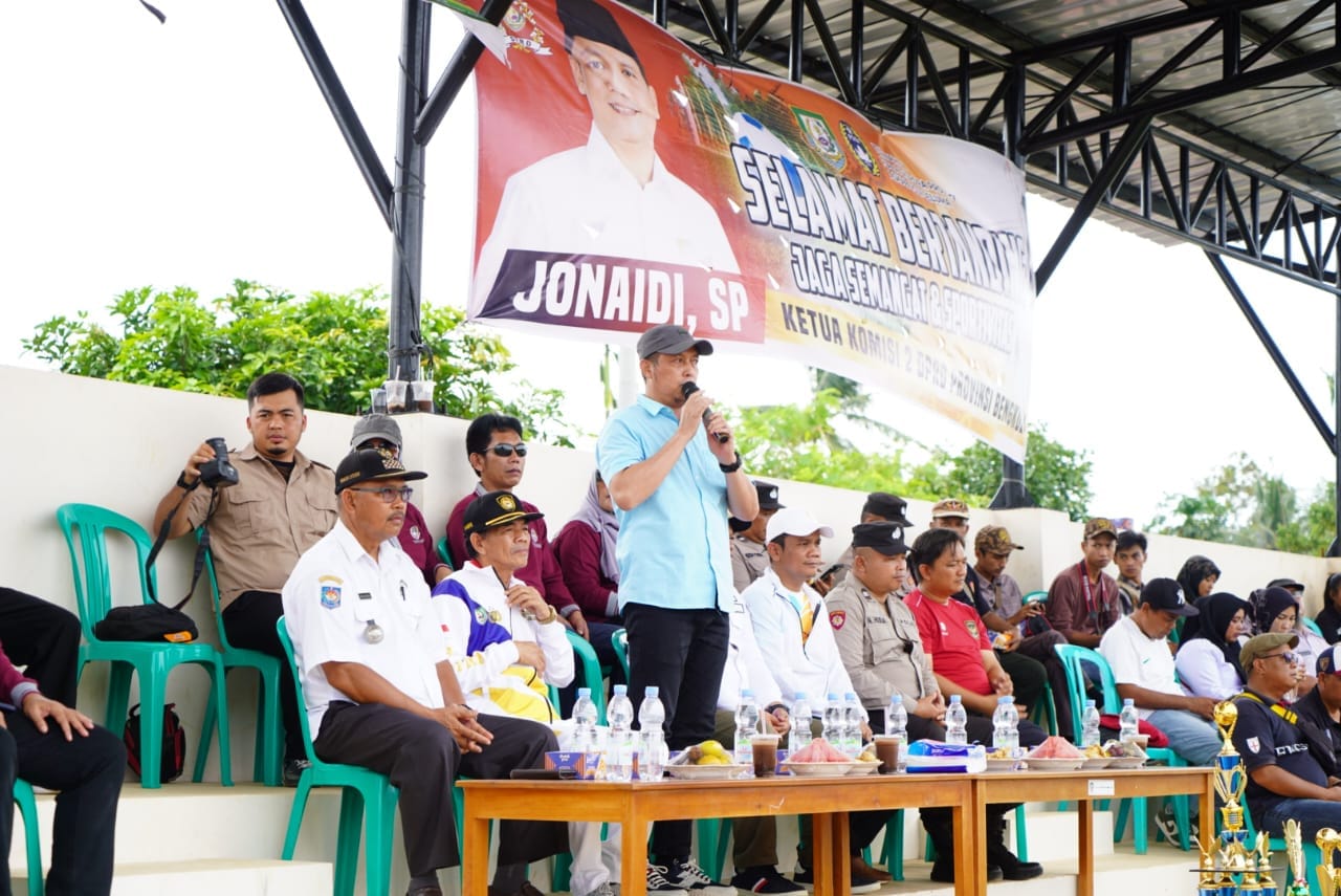 HUT Provinsi Bengkulu Ke 55, Bupati Seluma Buka Turnamen Sepak Bola