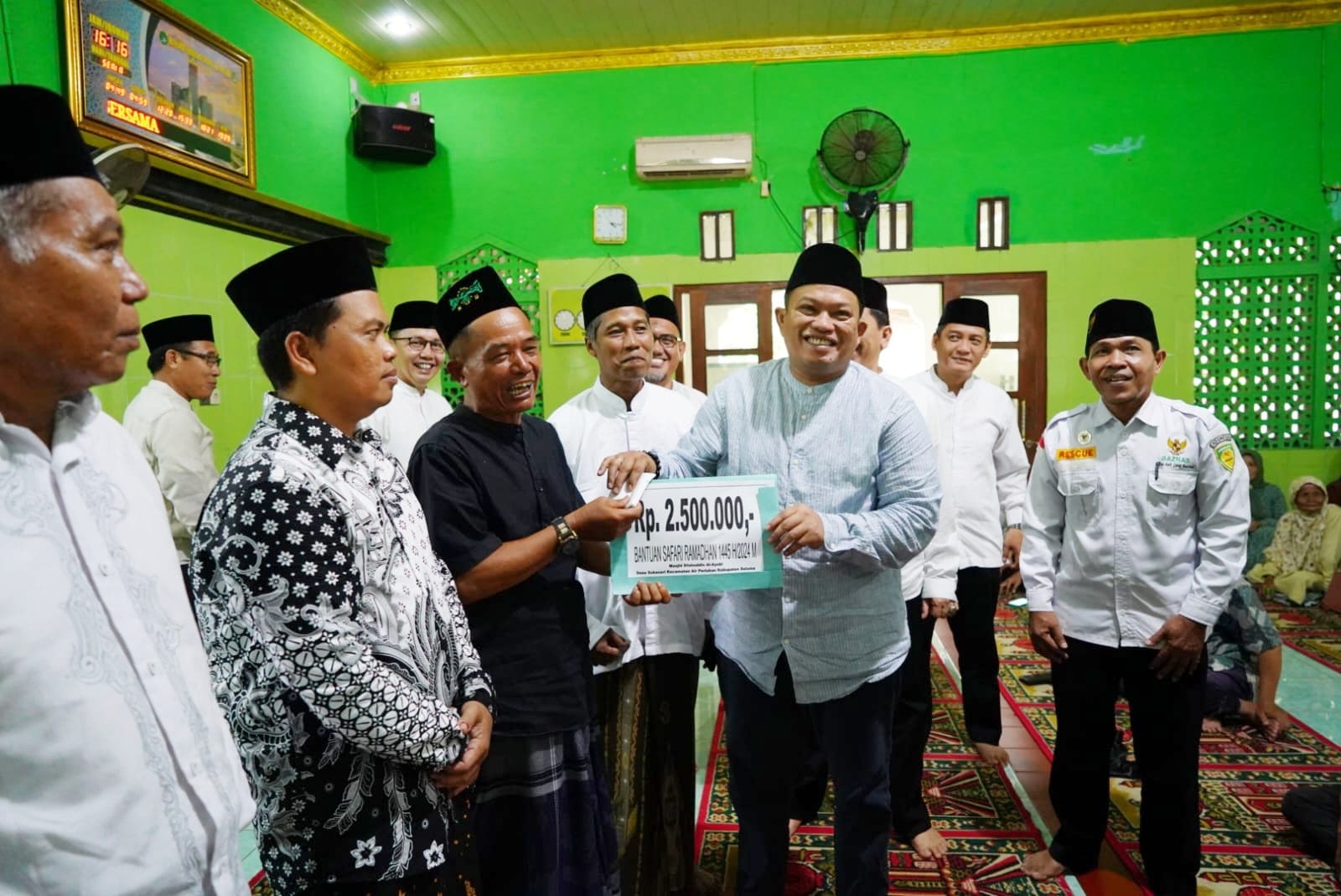 Pemkab Seluma Safari Ramadhan 1445 H Di Desa Sukasari