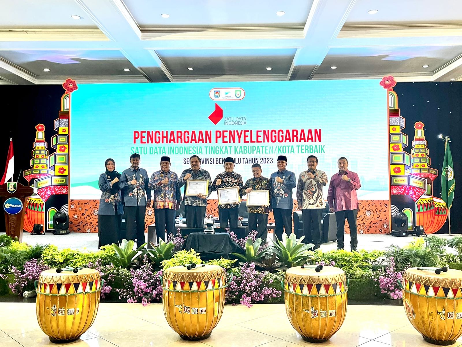 RPJPD Provinsi Bengkulu, Pemkab Seluma Raih Penghargaan Penyelenggaraan Satu Data Indonesia