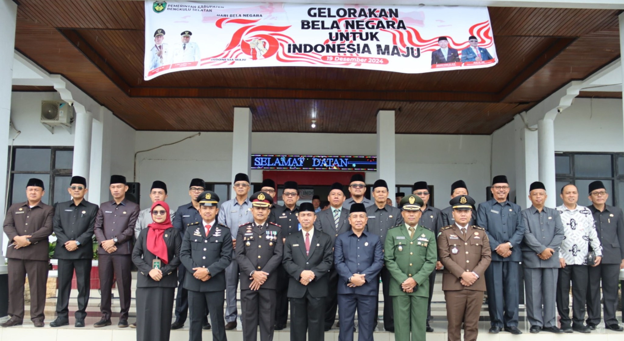Peringati Hari Bela Negara ke-76, Pemkab Bengkulu Selatan Gelar Upacara