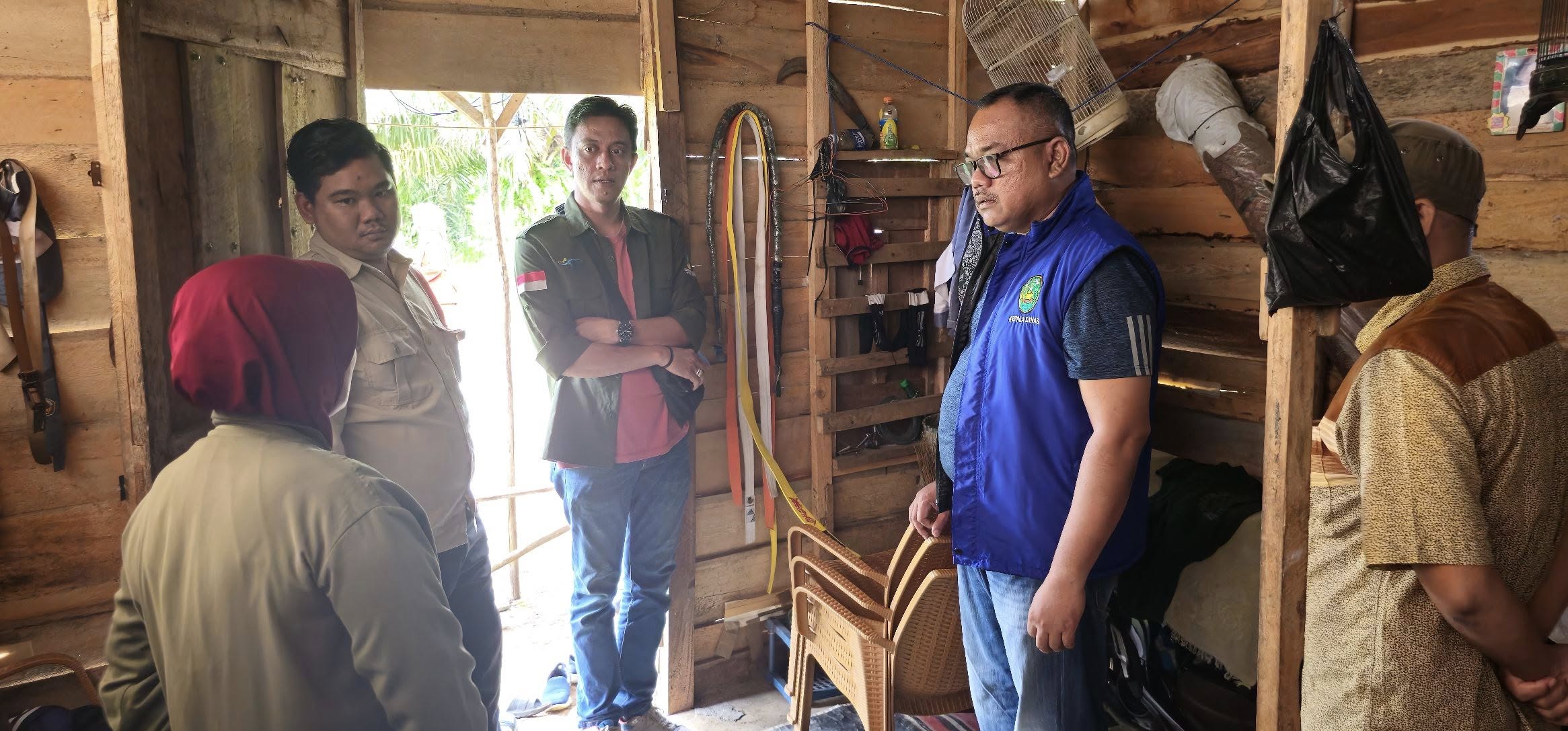Kadis Sosial Kota Bengkulu Jenguk sekaligus Tinjau Rumah Anak Yatim Piatu Yang Di Rawat RS
