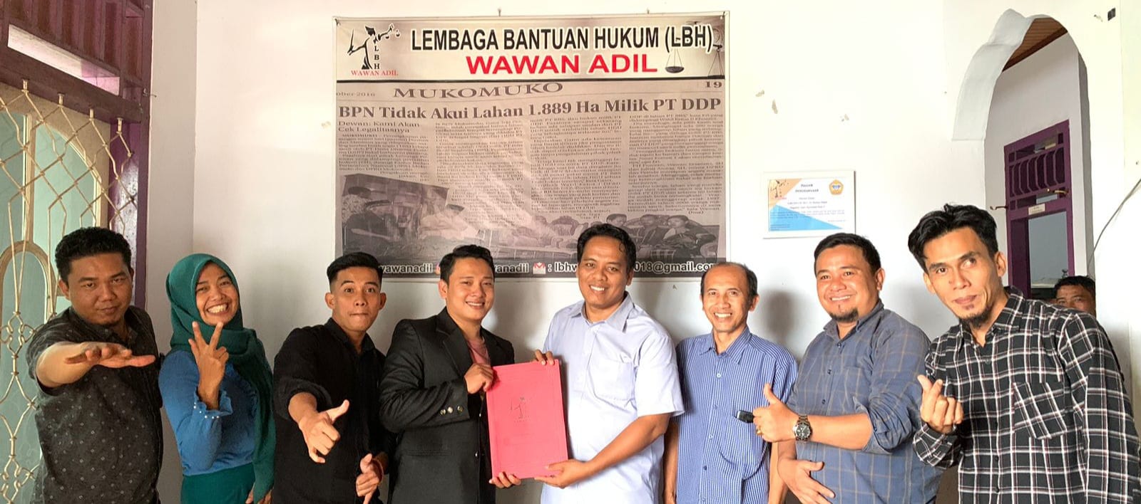 Alumni FH UNIVED, Aprizal Jadi Nahkoda LBH Wawan Adil Periode 2024-2027