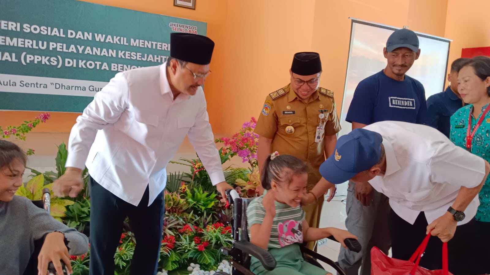 Pahami Sarasan 12 PAS, Kemesnsos RI Gelonjorkan Sejumlah Bantuan Ke Bengkulu