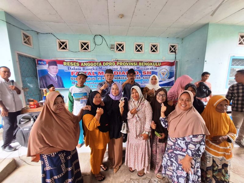 Serap Aspirasi Masyarakat Bengkulu Selatan – Kaur, Faizal Mardianto Gelar Reses