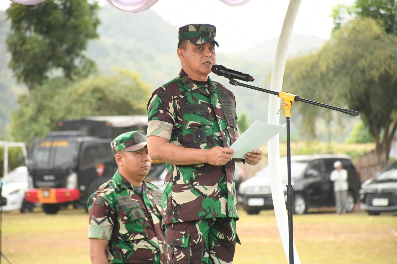 Kasdam IX/Udayana Brigjen TNI Hartono S.I.P.