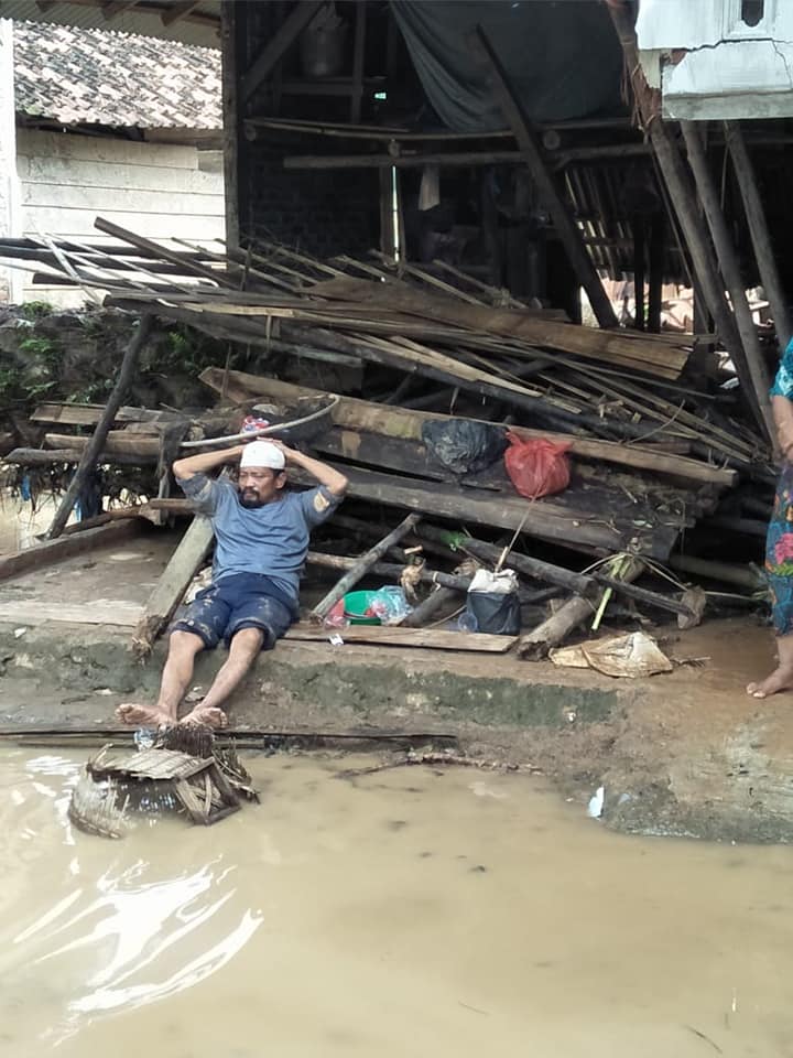 Dampak banjir di Kabupaten Kaur