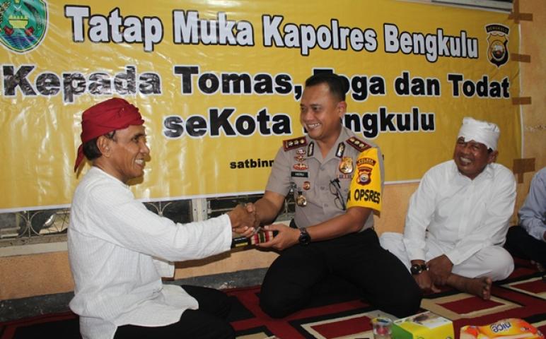 Kapolres Bengkulu Ajak Sukseskan Pemilu 2019 Tanpa Hoax