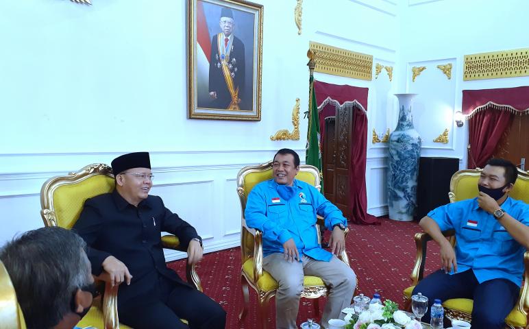 Gubernur Bengkulu bersama Ketua DPW 