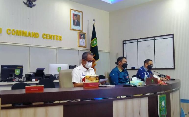 Secara Virtual, Asisten I Setdaprov Riau Ikuti Pembukaan Karya Kreatif Indonesia 