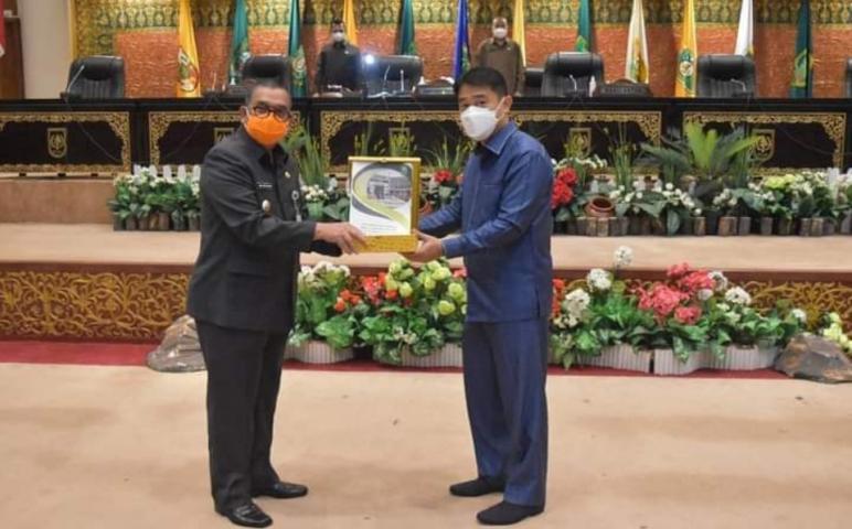 DPRD Provinsi Riau Gelar Rapat Paripurna Penyampaian Laporan Hasil Kerja Pansus