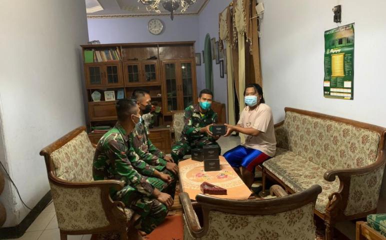 ANJANGSANA PERDANA SATGAS TMMD 112 KODIM 0818