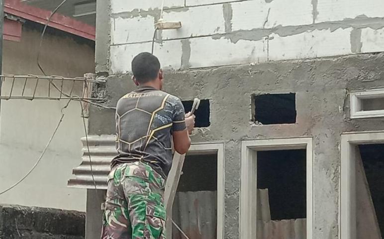 Ventilasi Sehat Rutilahu TMMD 112 Kodim 0818